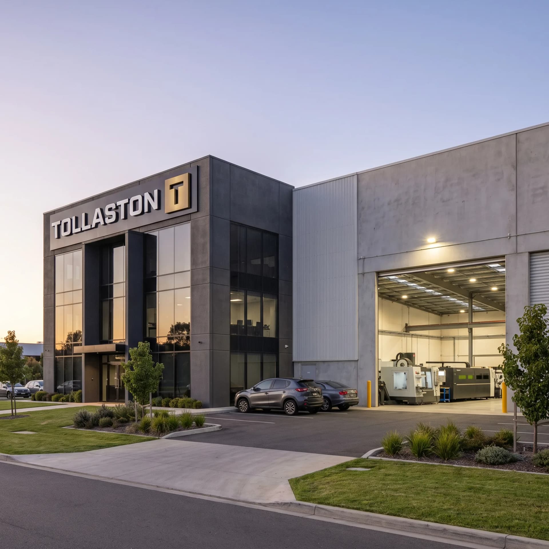 Tollaston Machinery head office and Tech Centre