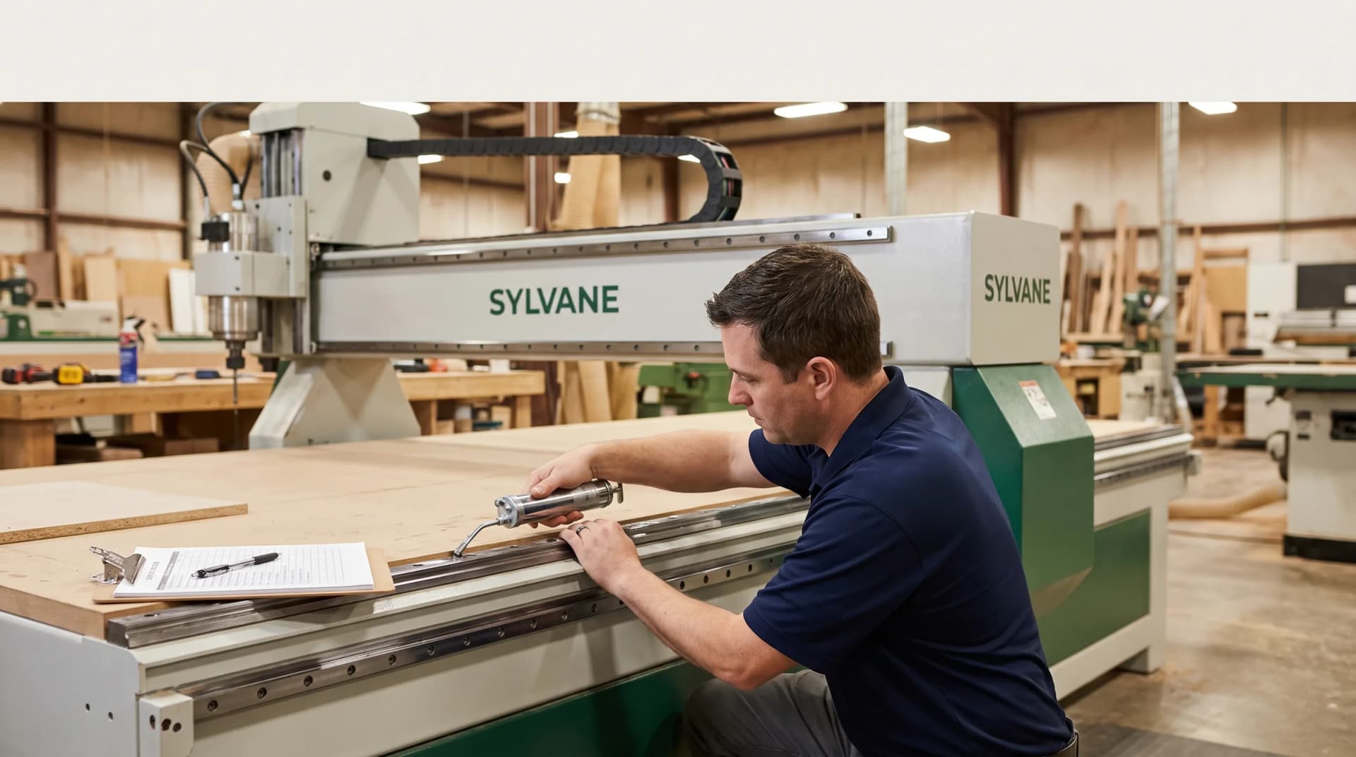 Preventive Maintenance Schedule for CNC Routers and Edgebanders