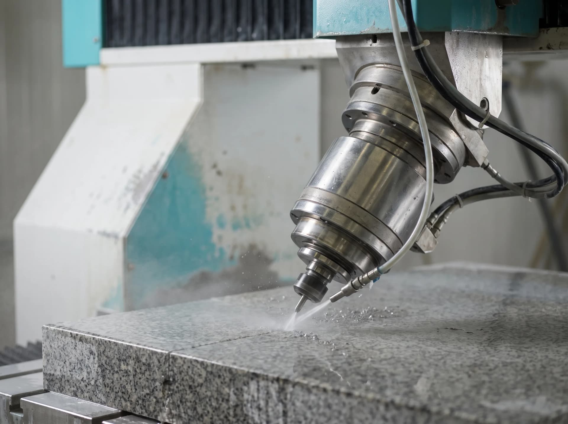 5-Axis Waterjet (also cuts stone) — detail view