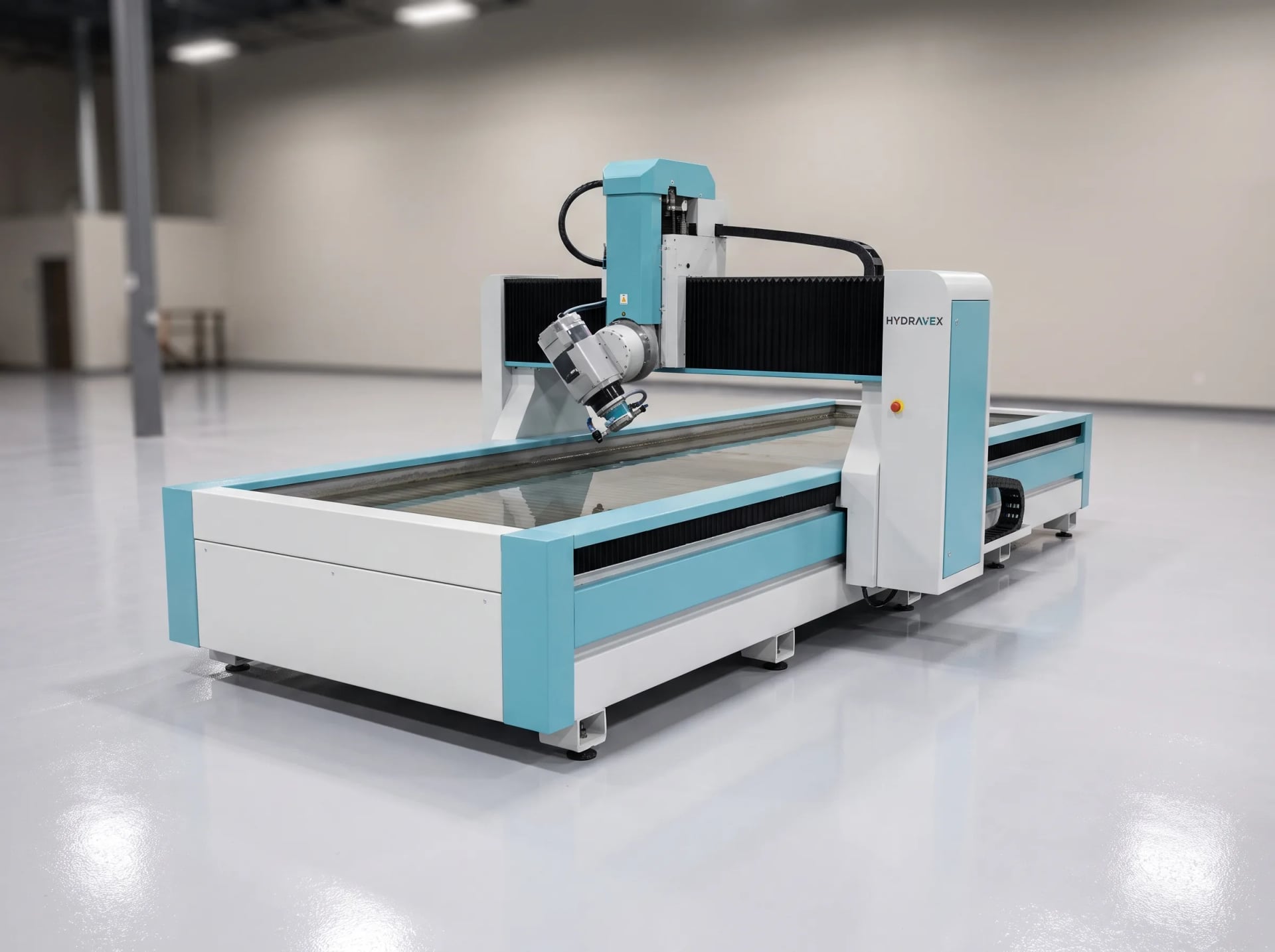 5-Axis Waterjet (also cuts stone)